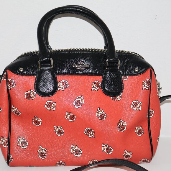 Coach Bennett Multicolor Detachable Crossbody Strap Mini Satchel Bag - Picture 2 of 16